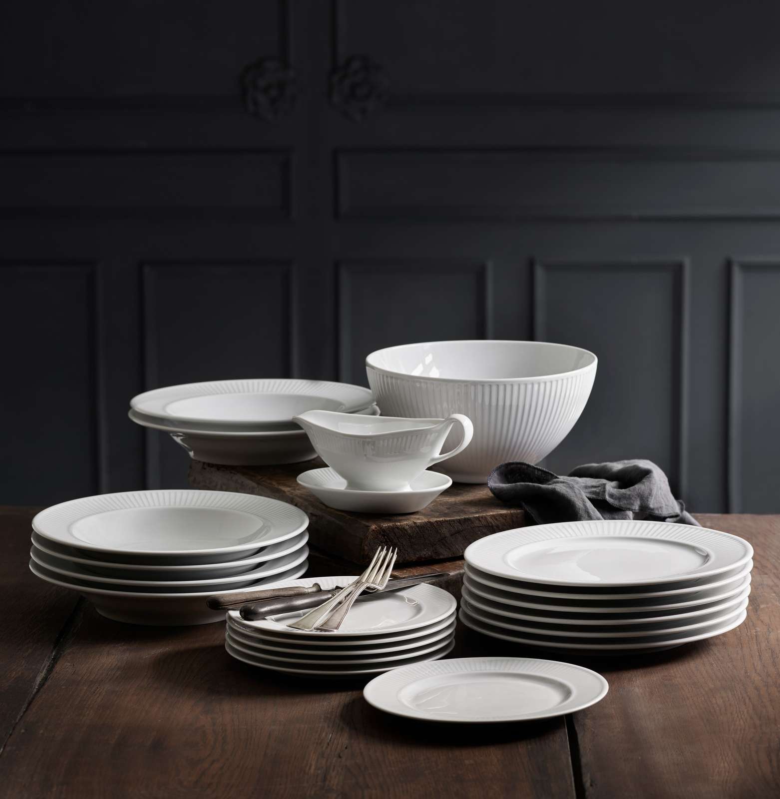 Plisse Soup & Pasta Plates