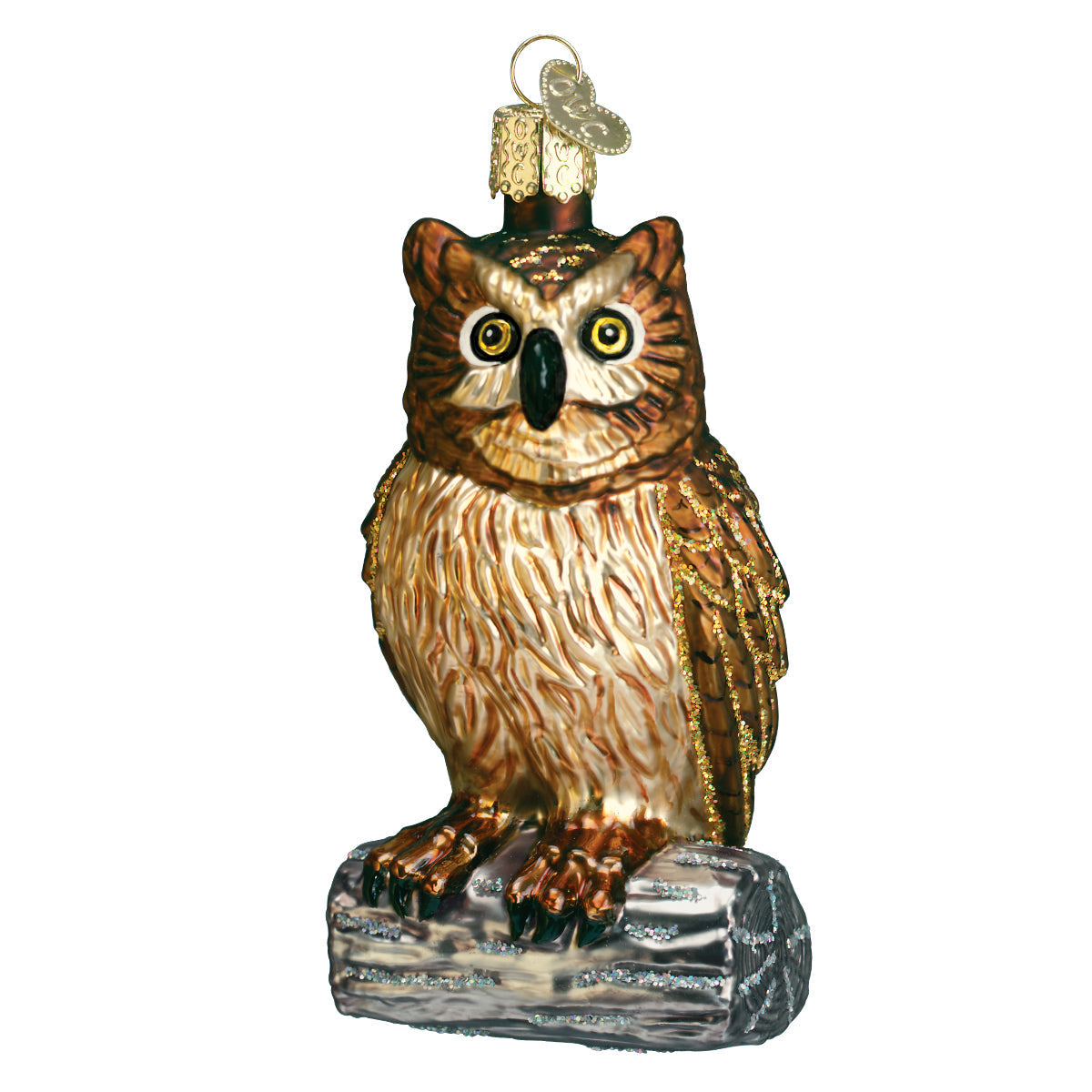Wise Old Owl Ornament Old World Christmas
