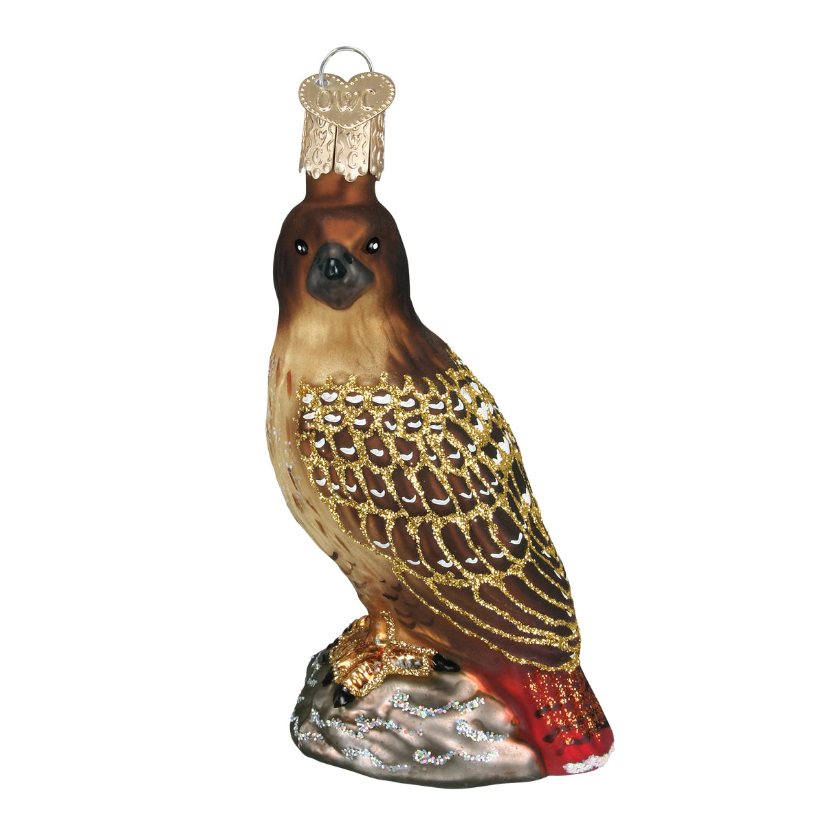 Red-tailed Hawk Ornament Old World Christmas