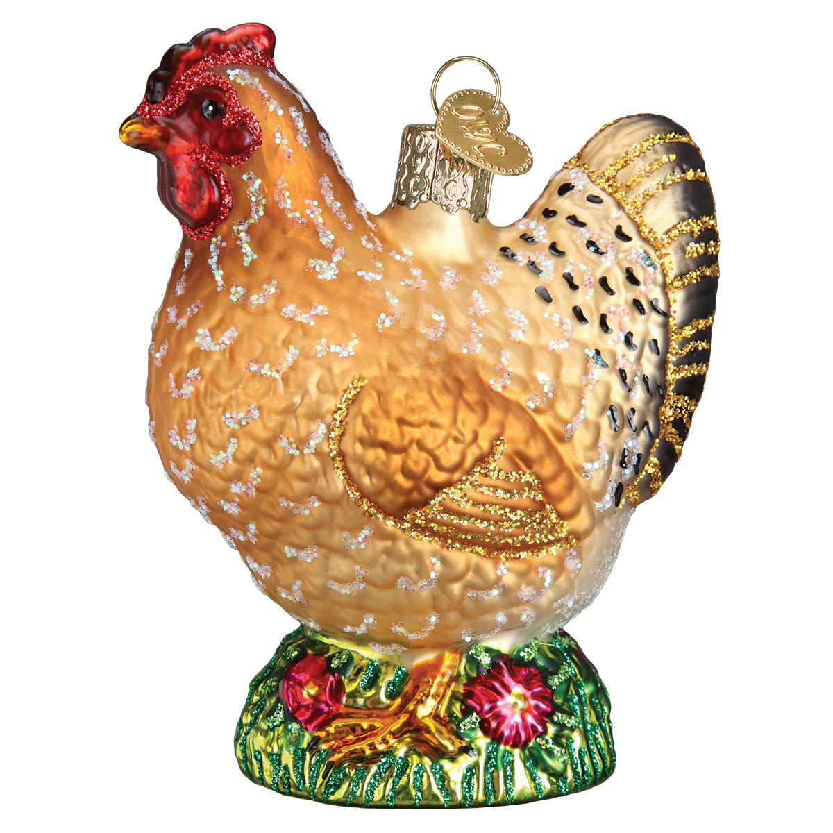 Spring Chicken Christmas Ornament Old World Christmas