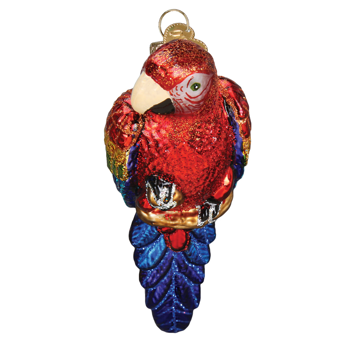 Tropical Parrot Ornament Old World Christmas