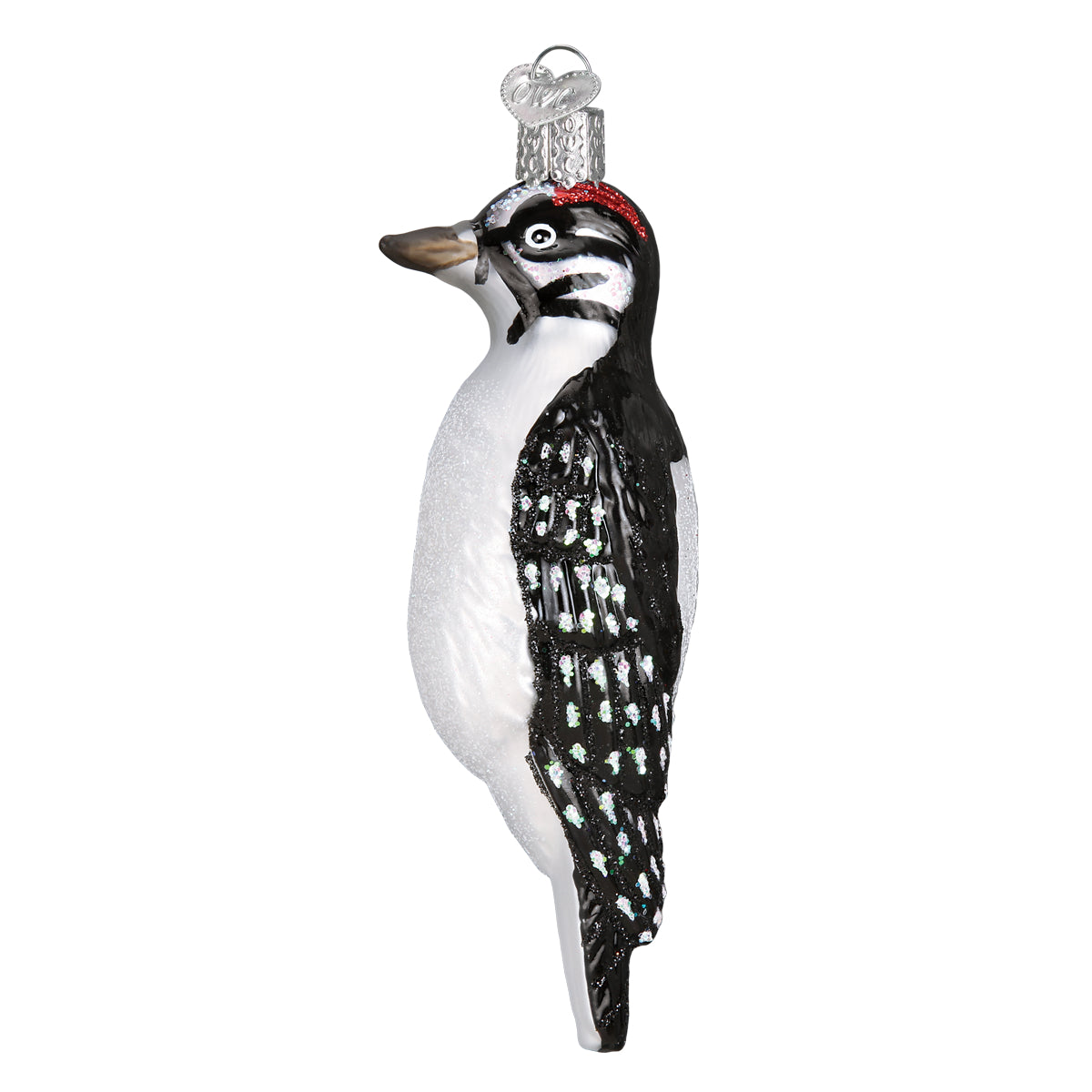 Hanging Hairy Woodpecker Old World Christmas