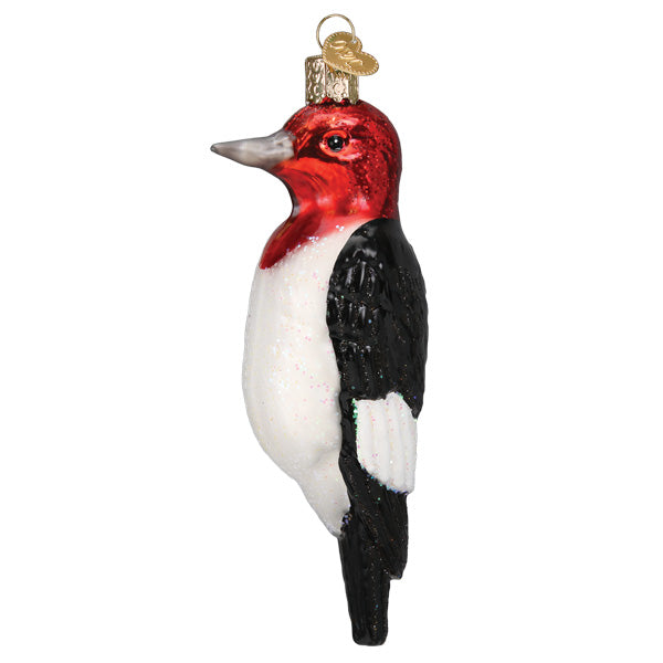 Red-headed Woodpecker Ornament Old World Christmas