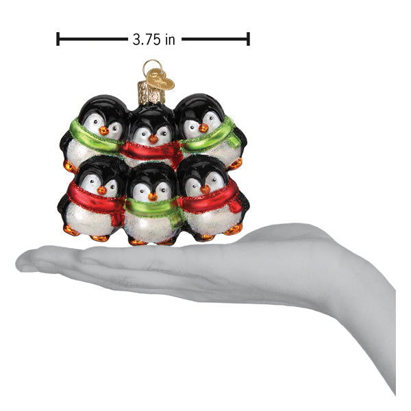 Penguin Family Of 6 Ornament Old World Christmas
