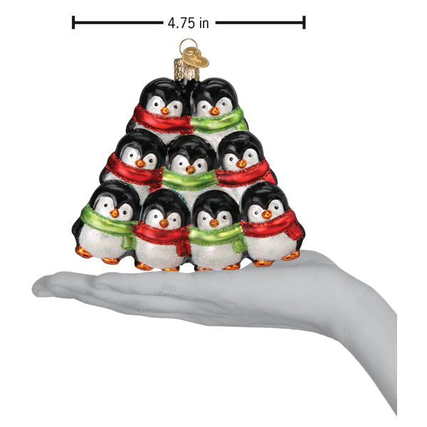 Penguin Family Of 9 Ornament Old World Christmas