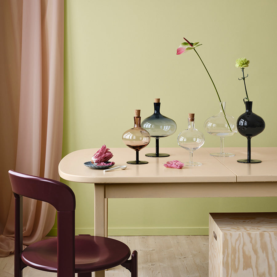 Bod Bottle Burgundy Medium Kosta Boda