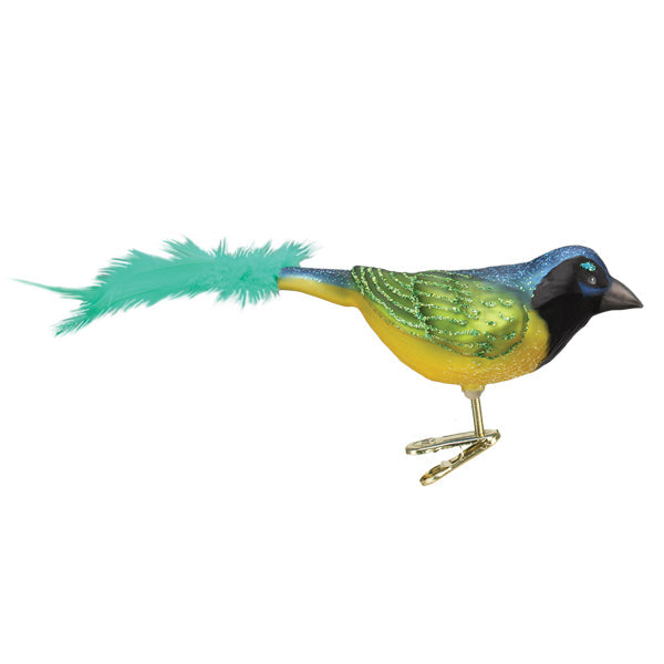 Green Jay Ornament Old World Christmas