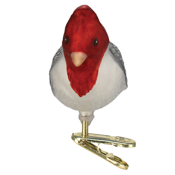 Red-crested Cardinal Ornament Old World Christmas