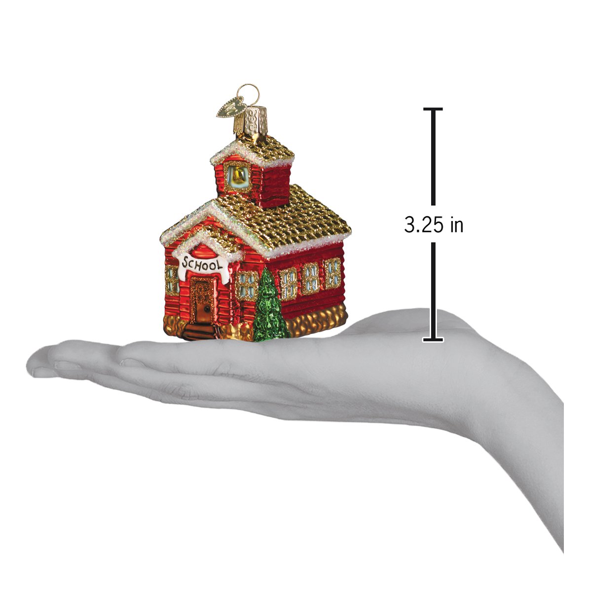 School House Ornament Old World Christmas