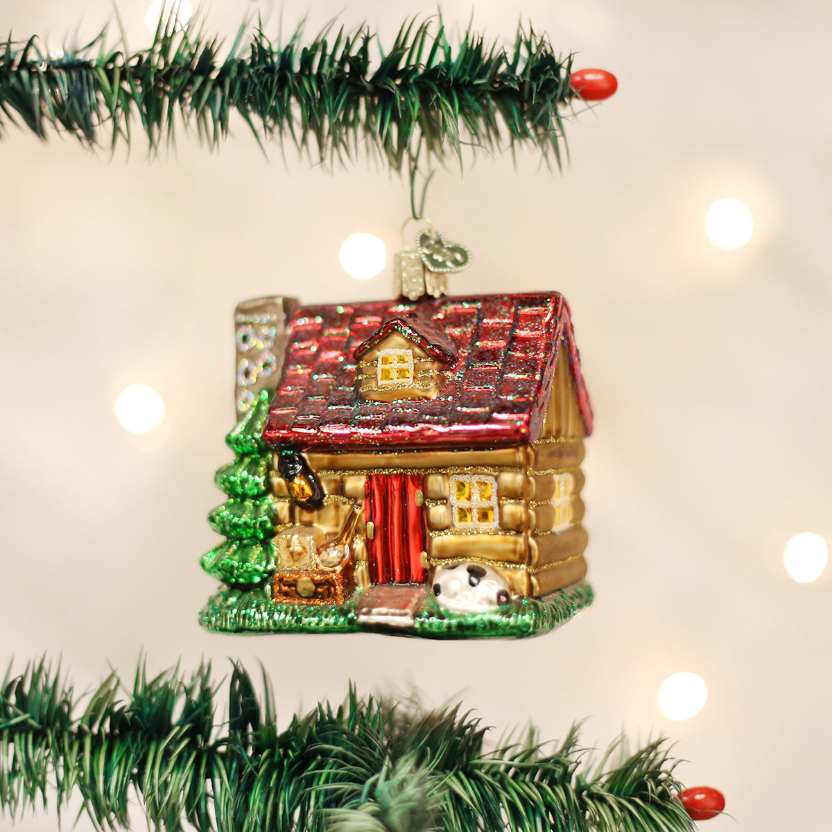 Lake Cabin Ornament Old World Christmas