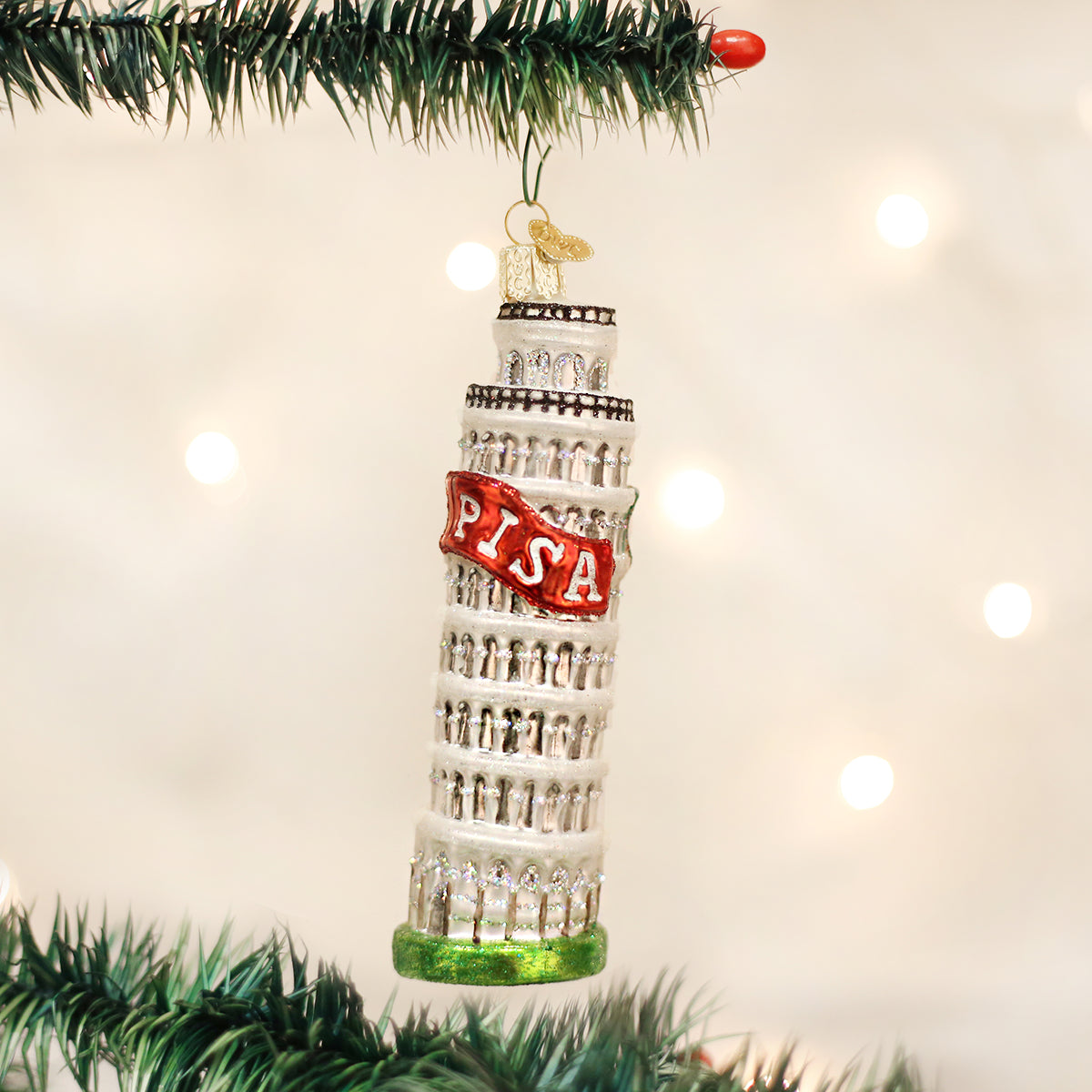 Leaning Tower Of Pisa Old World Christmas