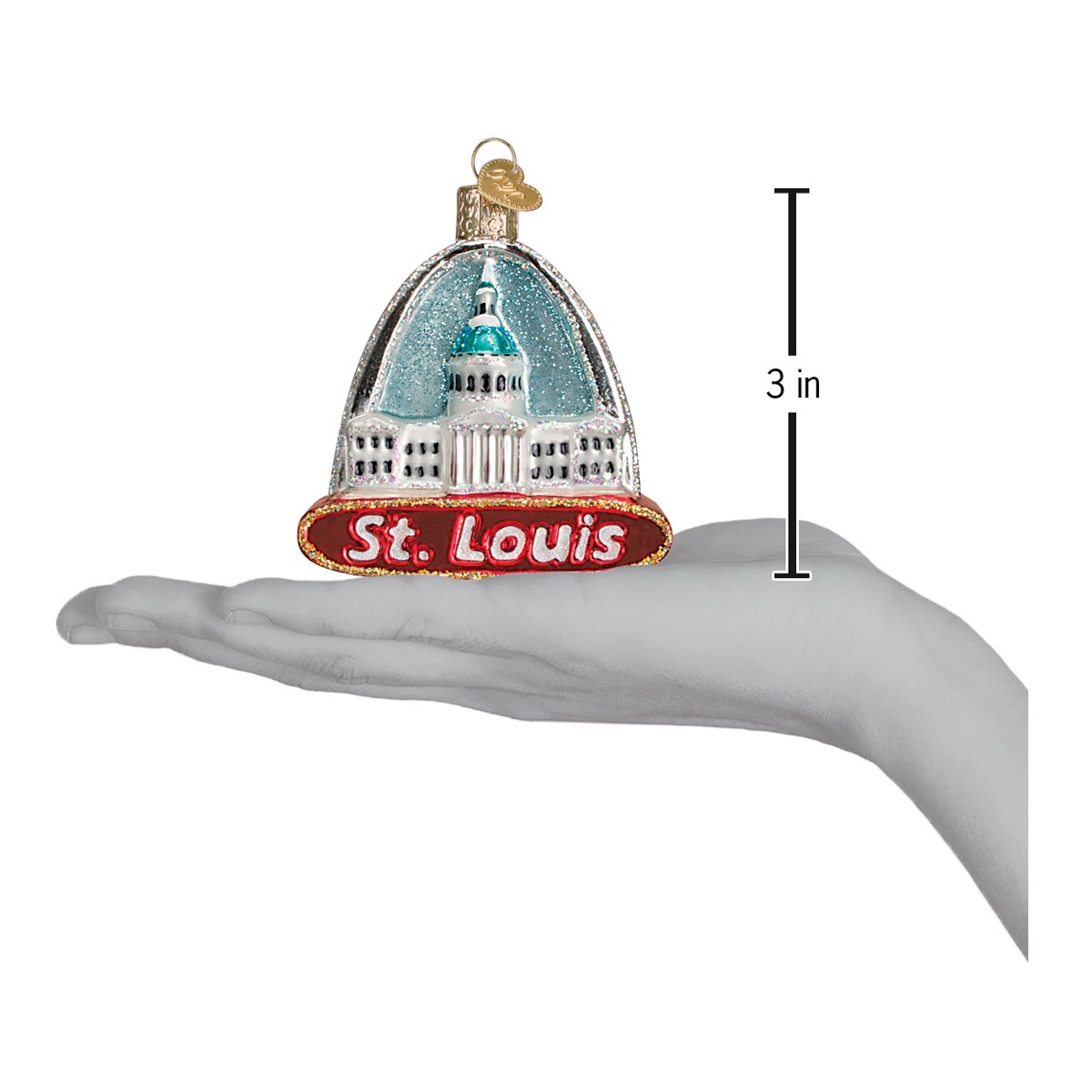 St. Louis Arch Ornament Old World Christmas