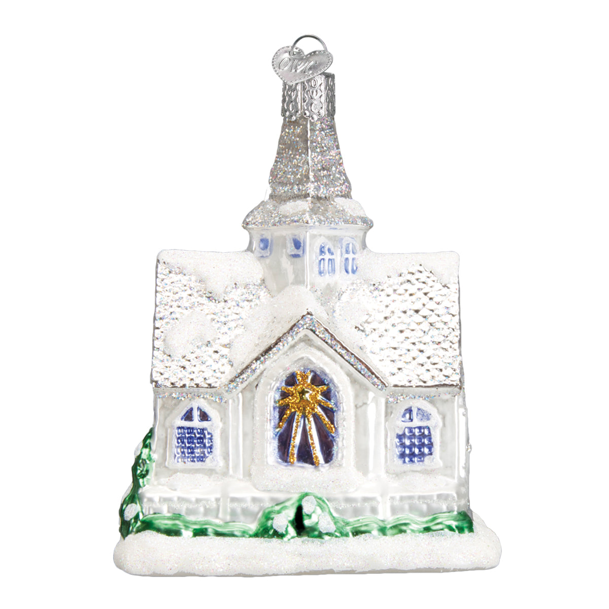Sparkling Cathedral Ornament Old World Christmas