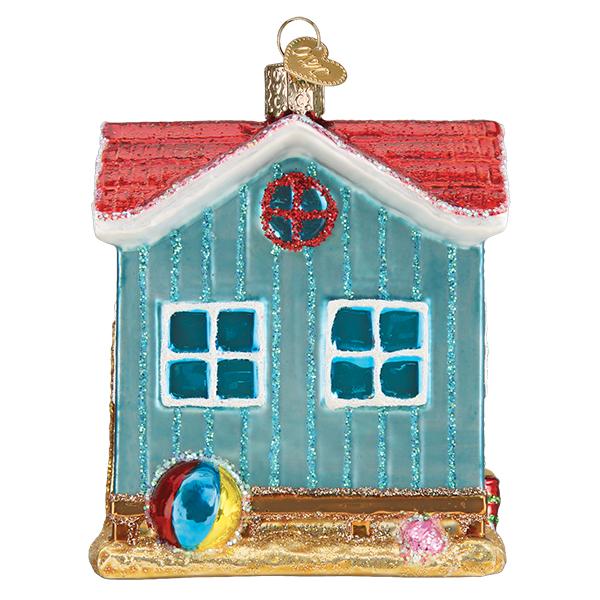 Beach House Ornament Old World Christmas