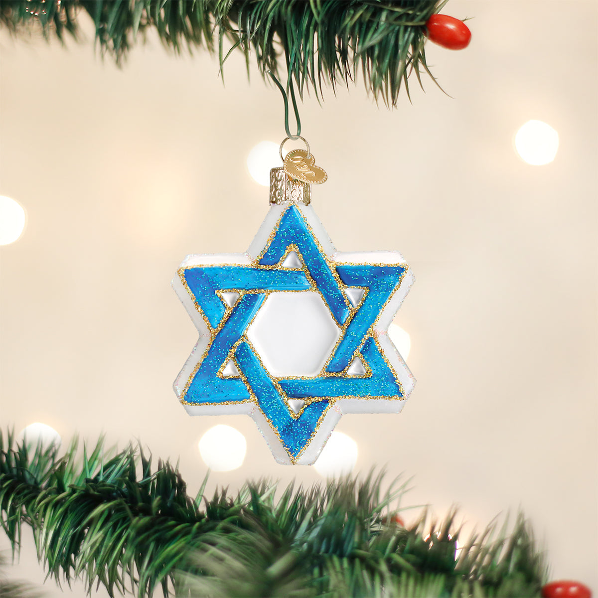 Star Of David Ornament Old World Christmas