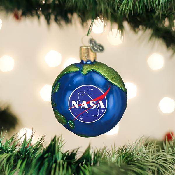 Nasa Earth Ornament Old World Christmas