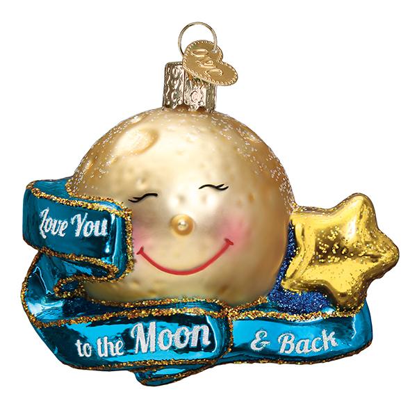 Love You To The Moon & Back Ornament Old World Christmas