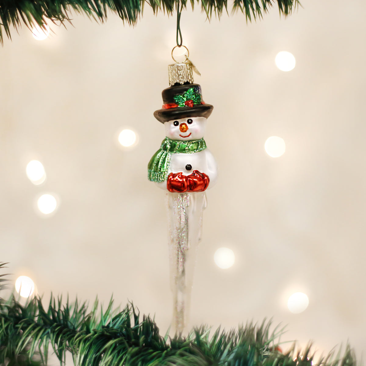 Icicle Snowman Ornament Old World Christmas