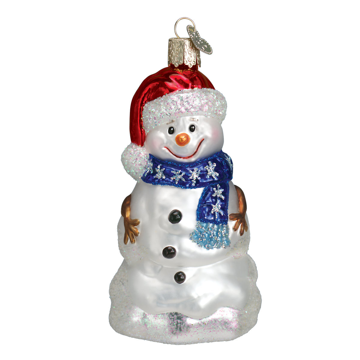 Happy Snowman Ornament Old World Christmas