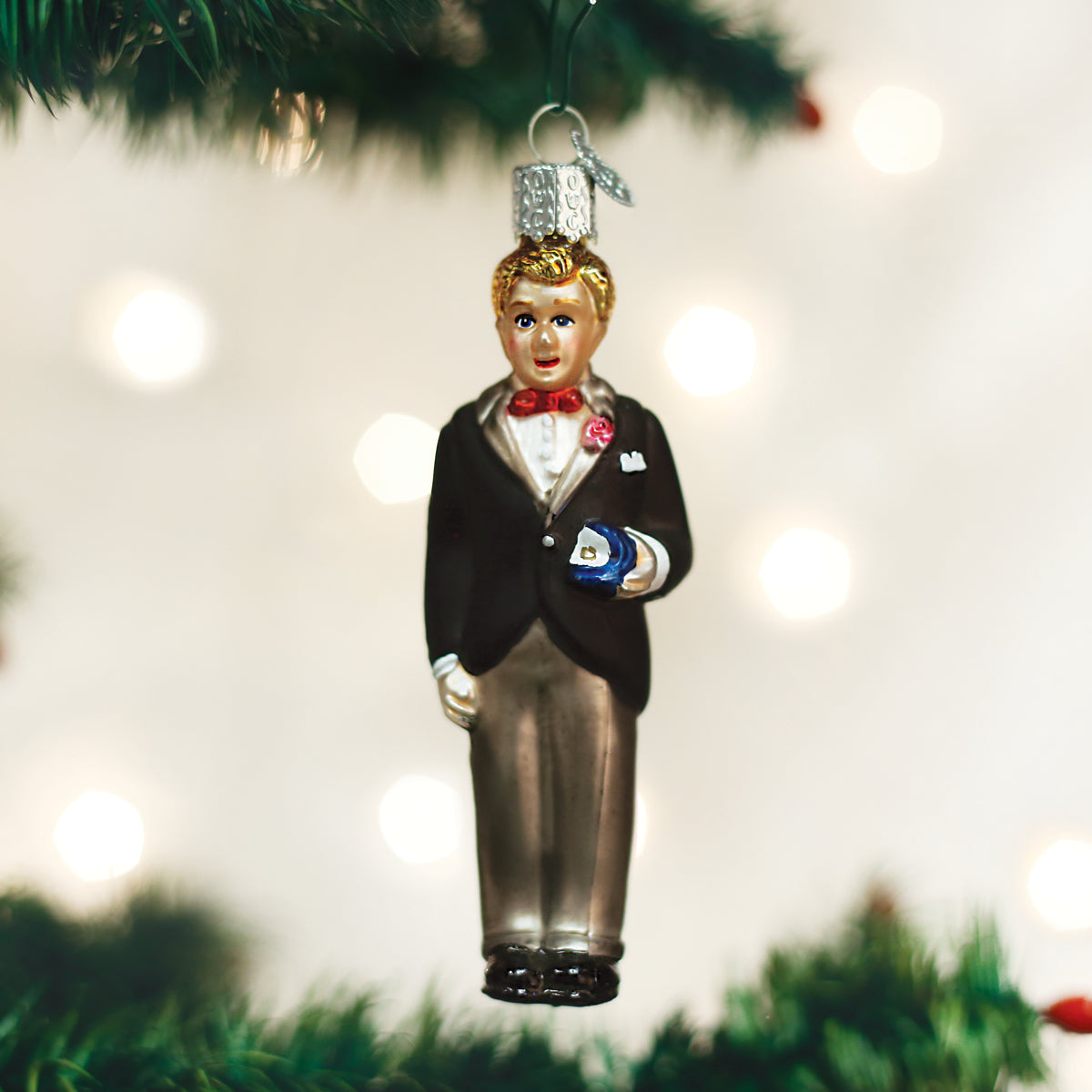 Groom - Blonde Ornament Old World Christmas