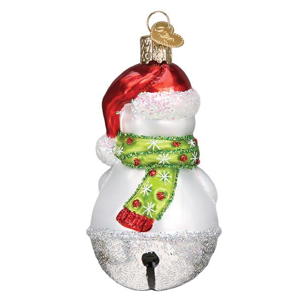 Jingle Bell Snowman Old World Christmas