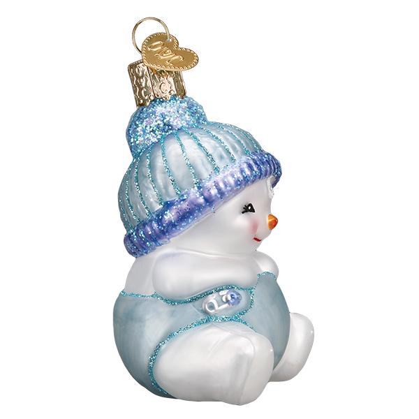 Snow Baby Boy Ornament Old World Christmas