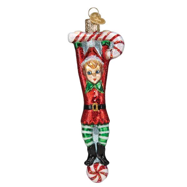 Playful Elf Ornament Old World Christmas