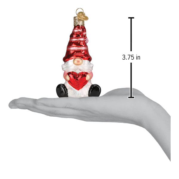 Valentine Gnome Ornament Old World Christmas