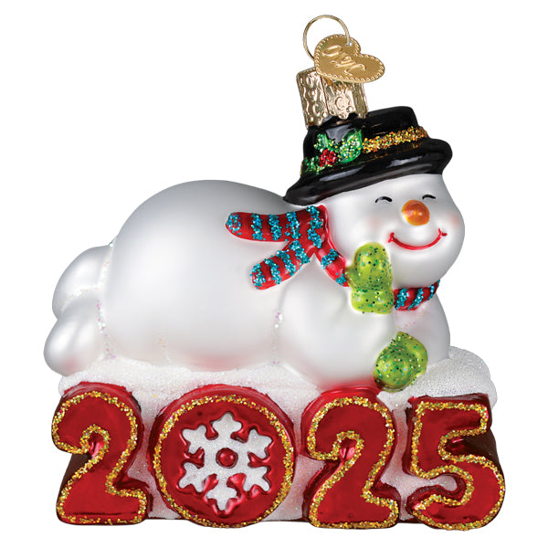 2025 Snowman Ornament Old World Christmas
