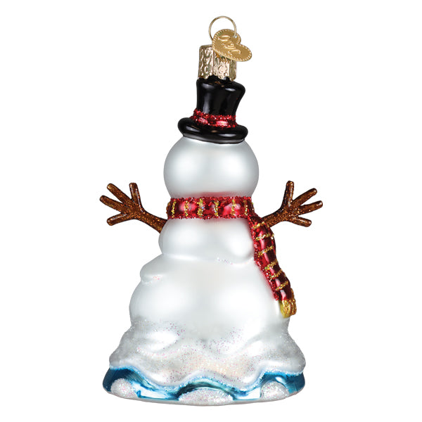 Mr. Melting Snowman Ornament Old World Christmas