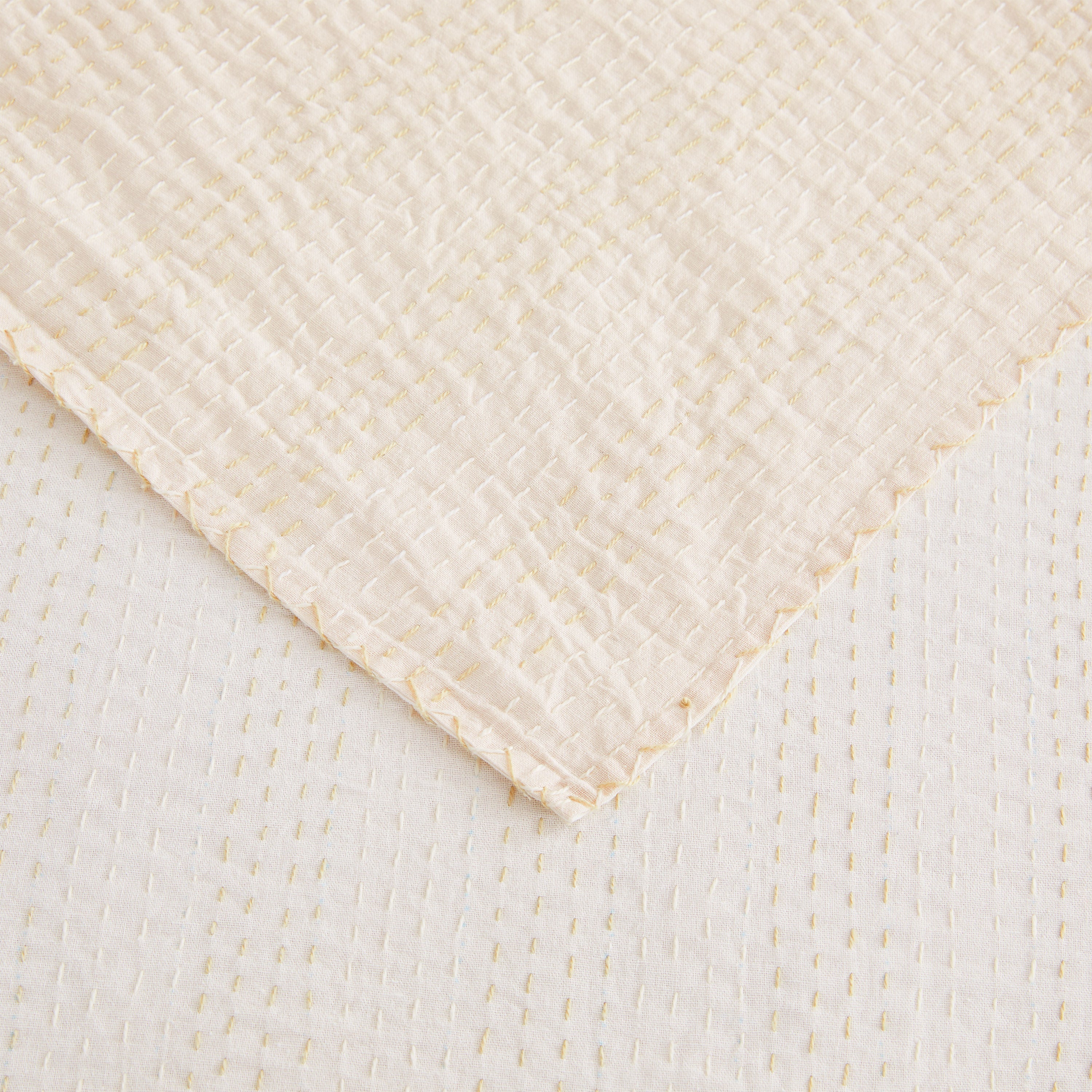 Hand Stitched Reversible Kantha Throws