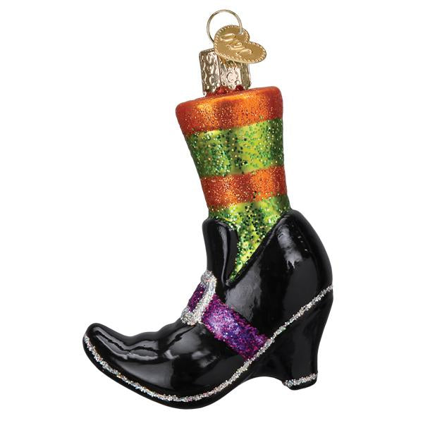 Witches Shoe Ornament Old World Christmas