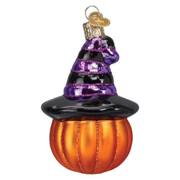 Witch Pumpkin Ornament Old World Christmas