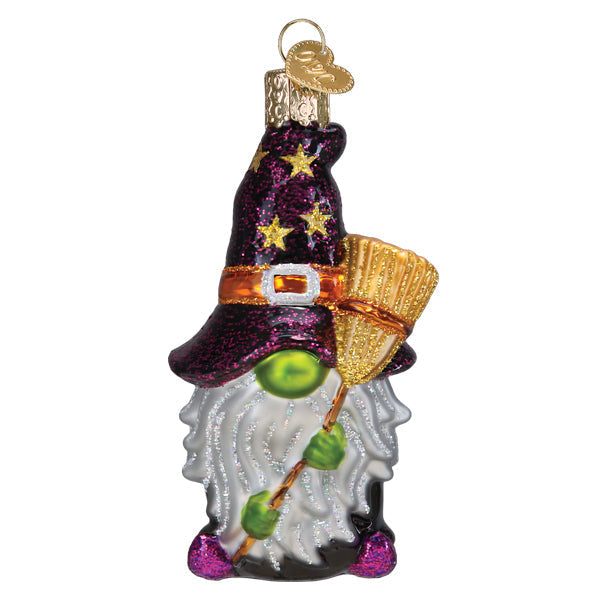 Witch Gnome Ornament Old World Christmas