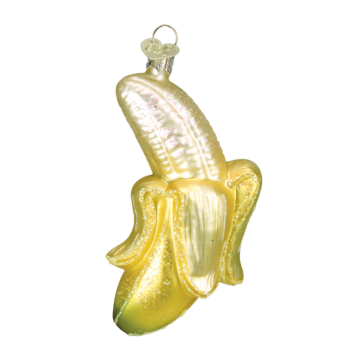 Peeled Banana Ornament Old World Christmas