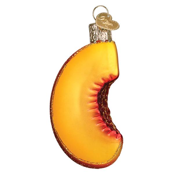 Peach Slice Ornament Old World Christmas