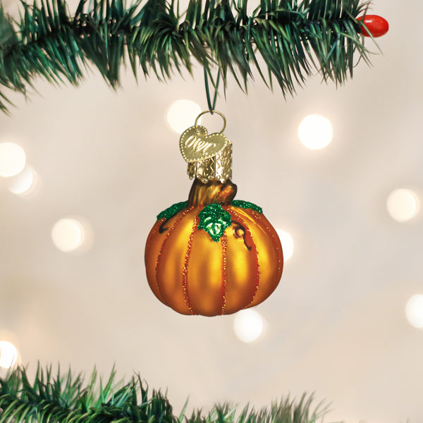 Small Pumpkin Ornament Old World Christmas