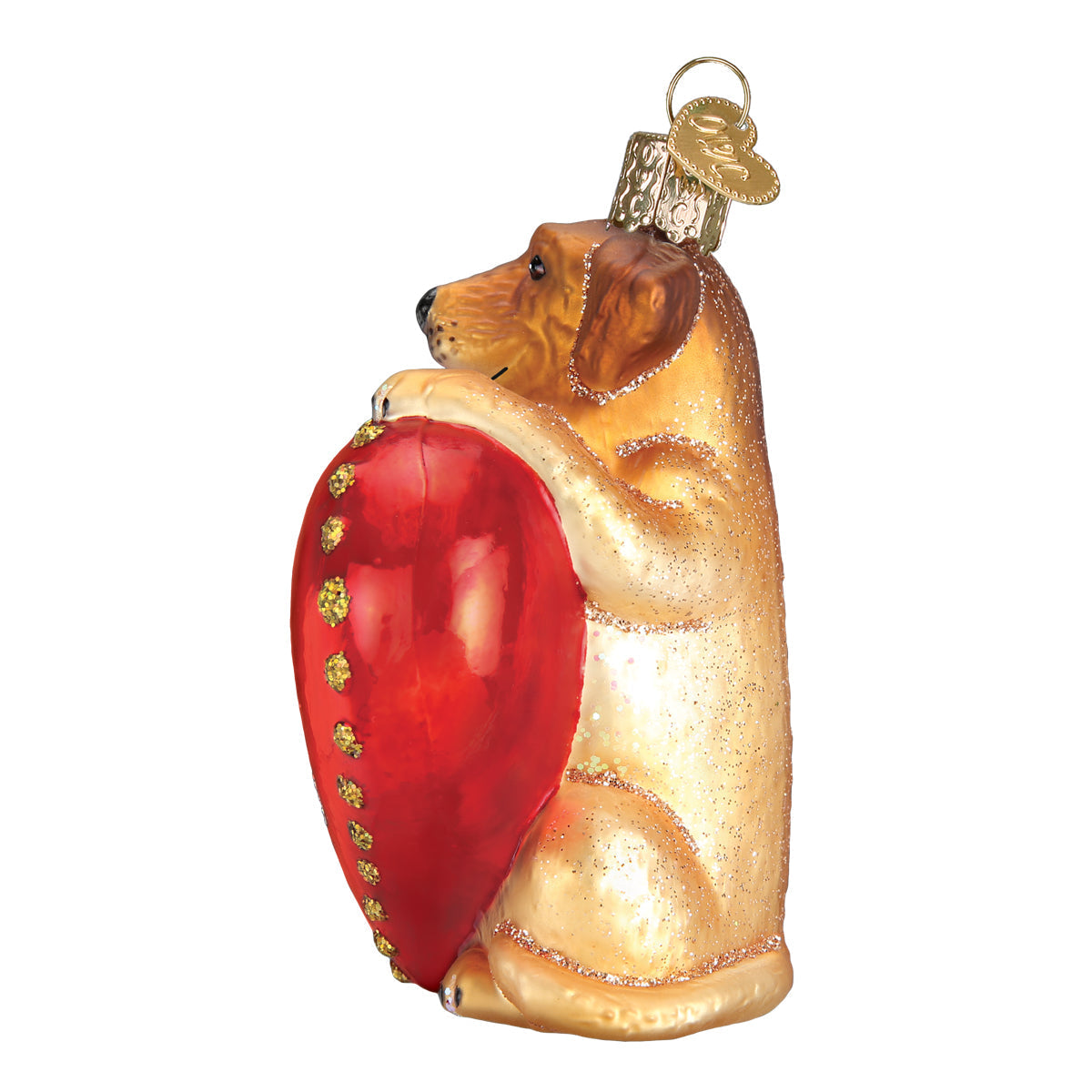 I Love My Dog Ornament Old World Christmas