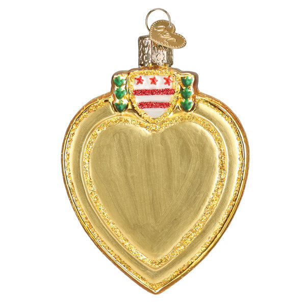 Purple Heart Ornament Old World Christmas