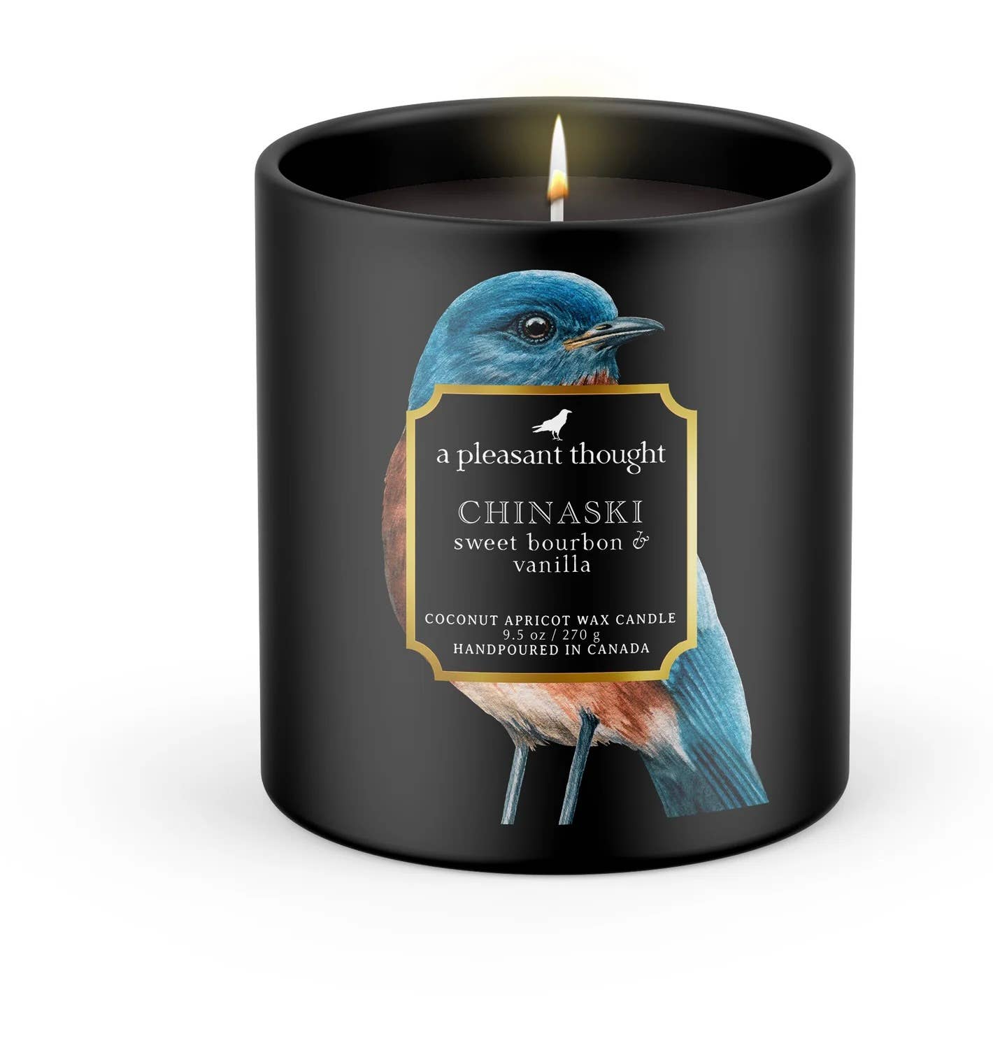 CHINASKI | SWEET BOURBON & VANILLA | RAVEN CANDLE: Cotton A Pleasant Thought