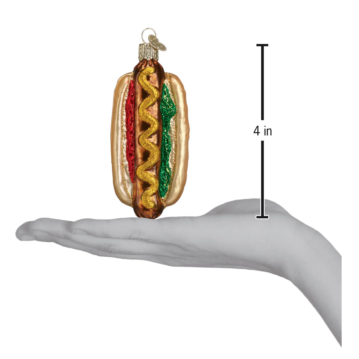 Hot Dog Ornament Old World Christmas