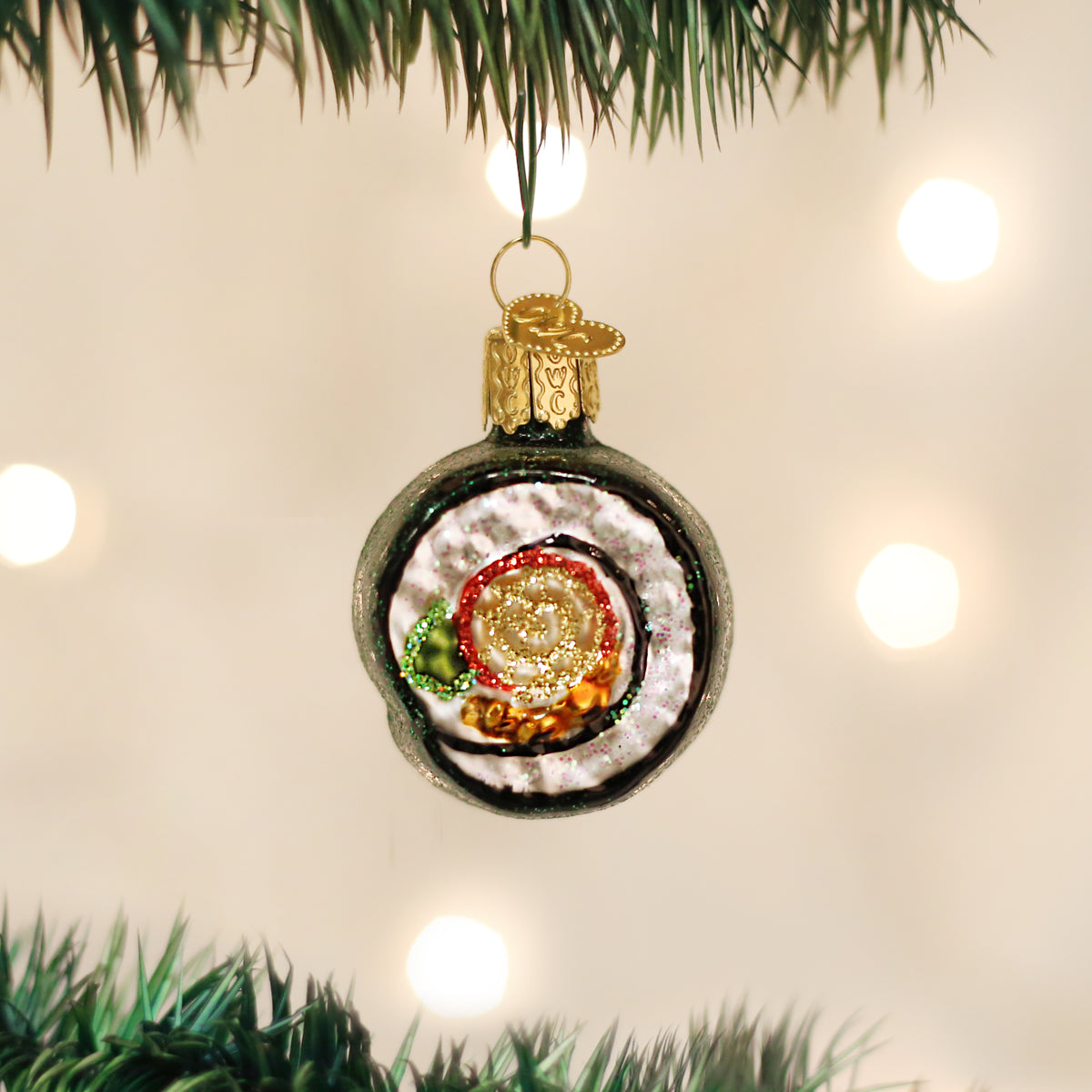 Sushi Roll Ornament Old World Christmas