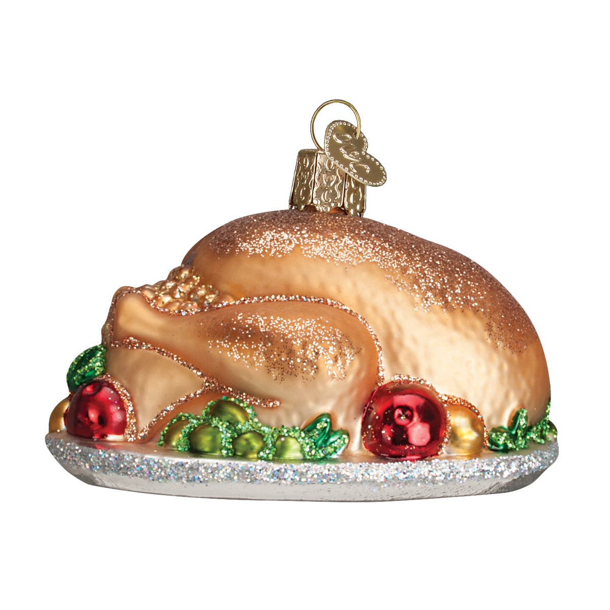Turkey Platter Ornament Old World Christmas