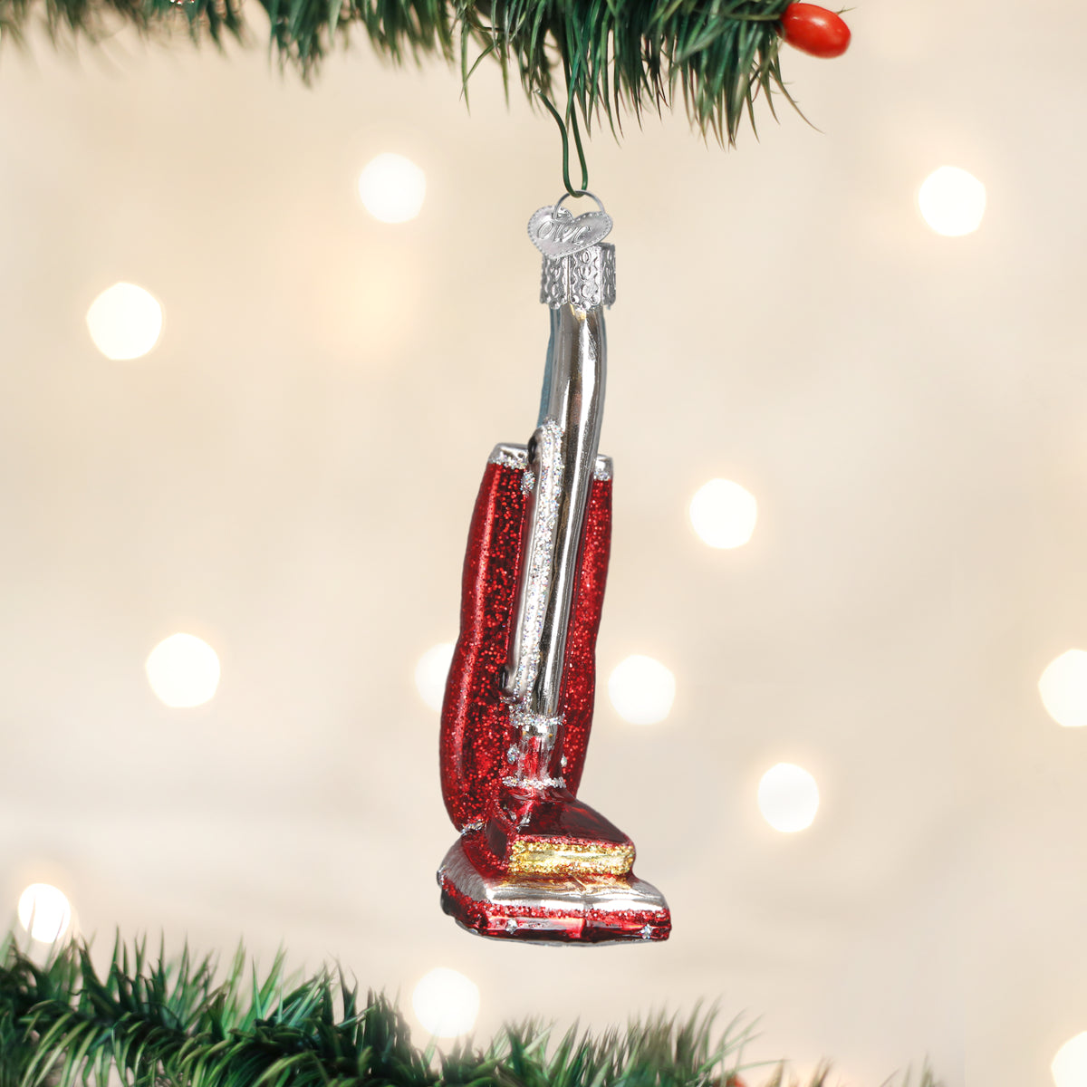 Upright Vacuum Ornament Old World Christmas