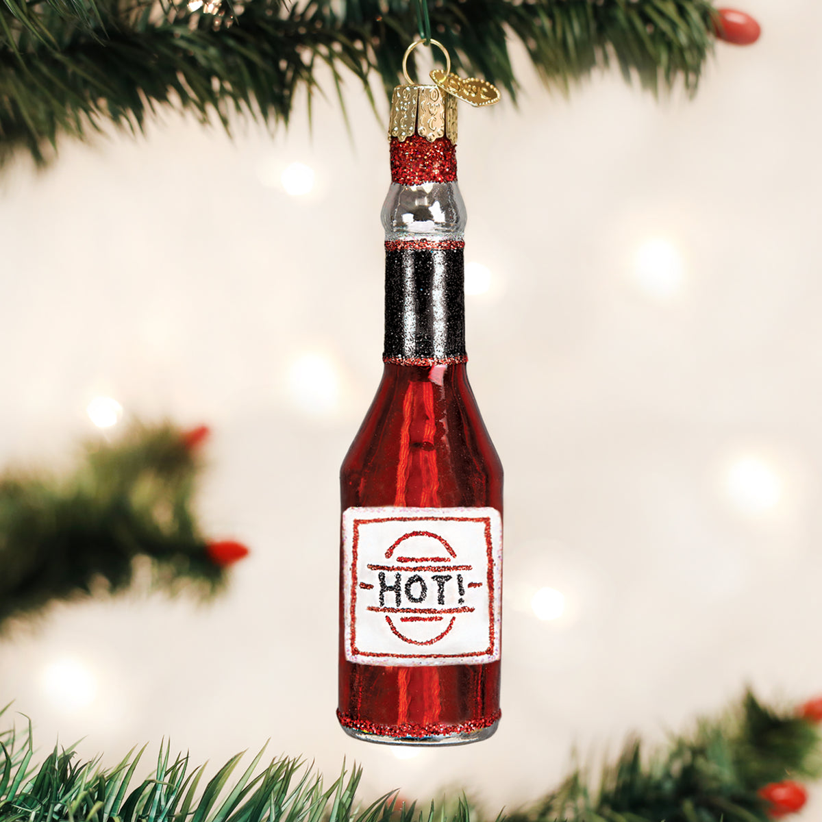 Hot Sauce Ornament Old World Christmas