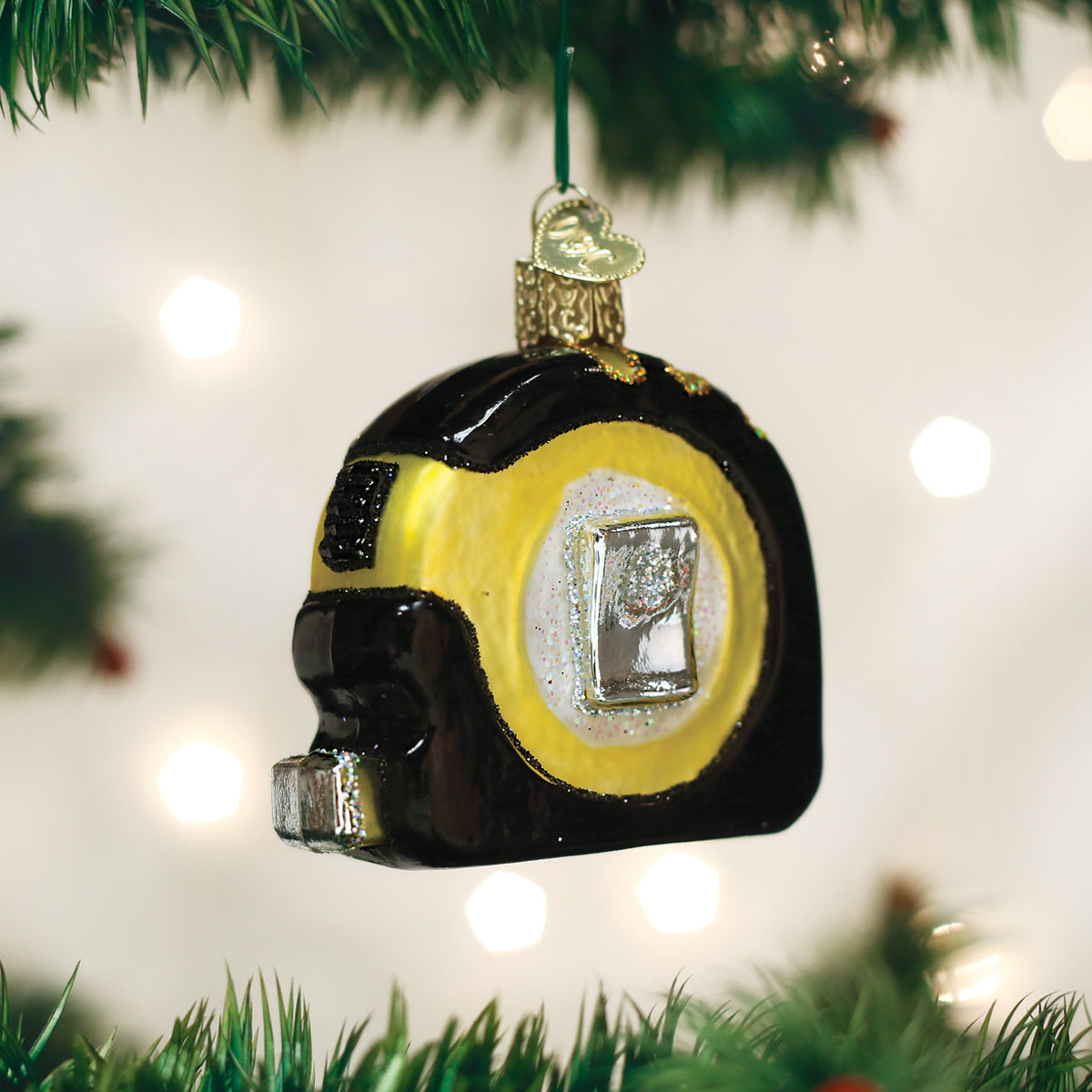 Tape Measure Ornament Old World Christmas