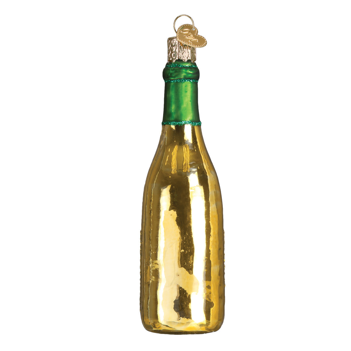 White Wine Bottle Ornament Old World Christmas