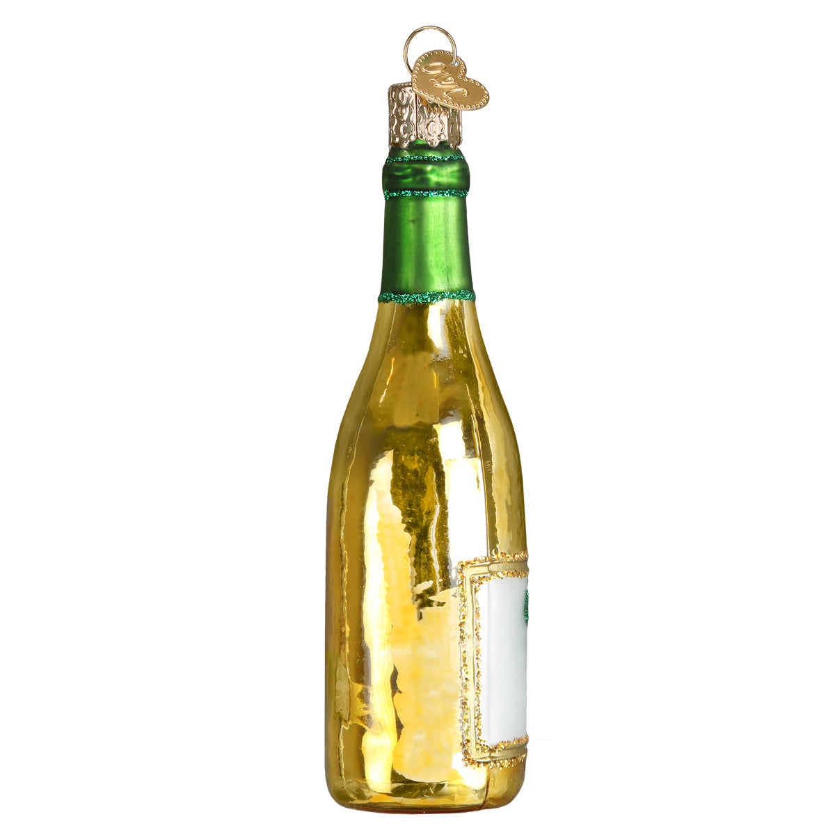 White Wine Bottle Ornament Old World Christmas