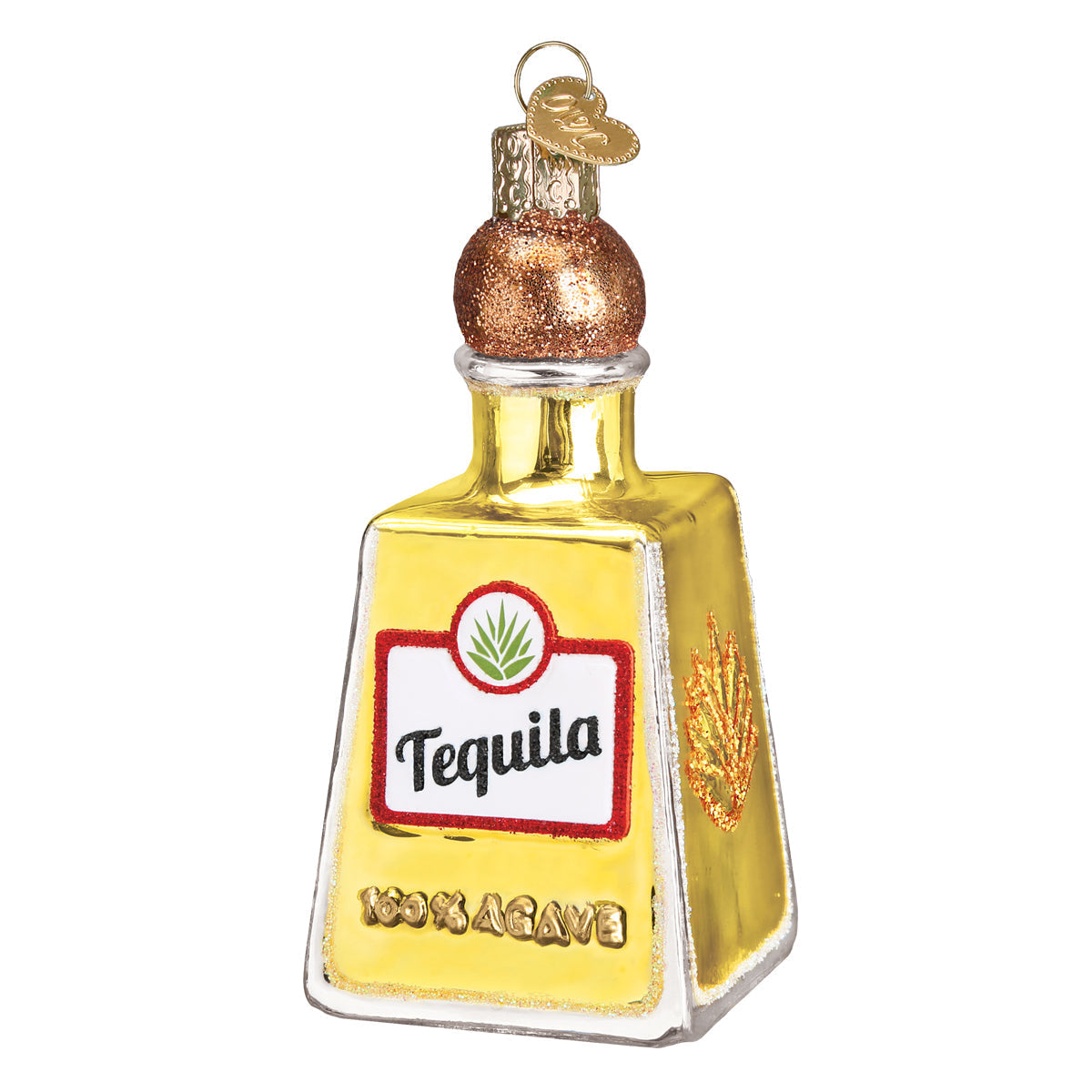 Tequila Bottle Ornament Old World Christmas