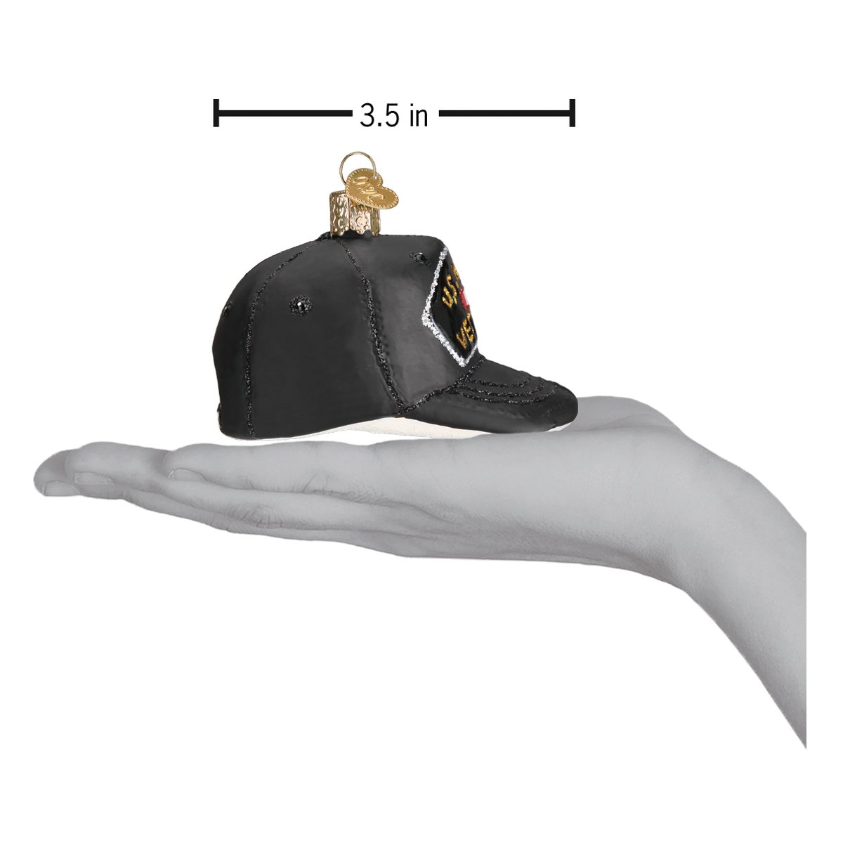 Veteran's Cap Ornament Old World Christmas